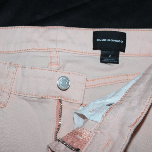 CLUB MONACO Pastel Pink Ombre Skinny jeans - Picture 8 of 8